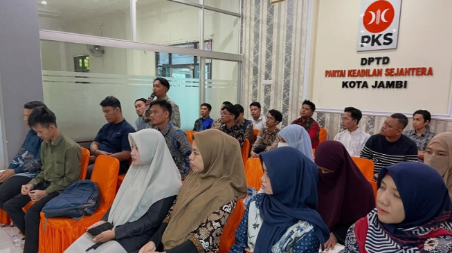 Gaet Mahasiswa lewat Sekolah Politik, PKS Kota Jambi Cetak Aktor Perubahan Gen Z